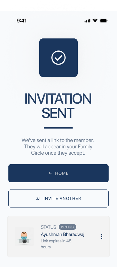 Invite Confirmation